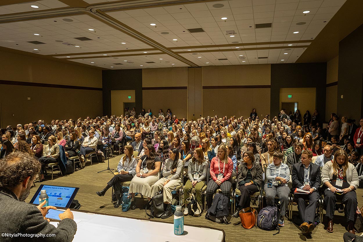 Packed room with conference attendees at Seattle Convention Center