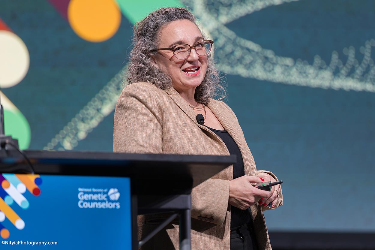 Keynote speaker at National Society of Genetic Counselors annual conference
