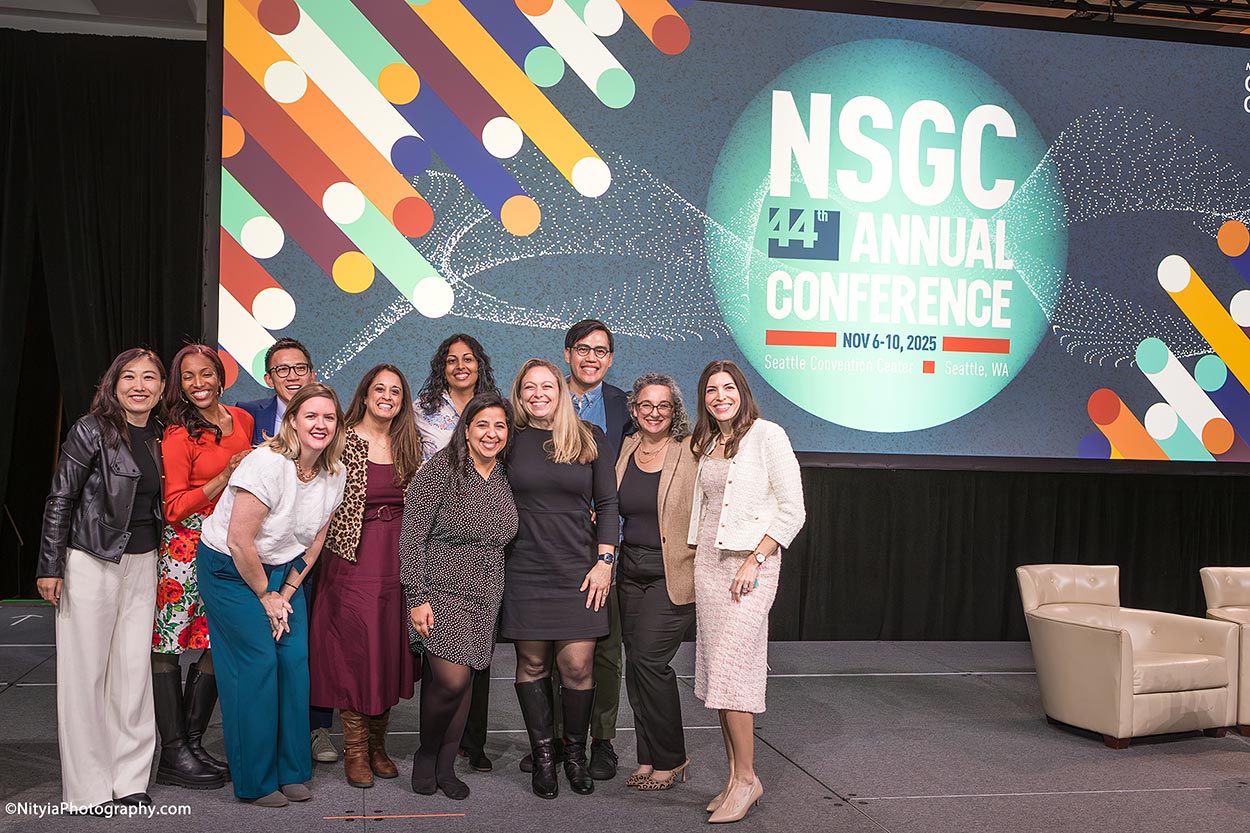speakers at National Society of Genetic Counselors annual conference